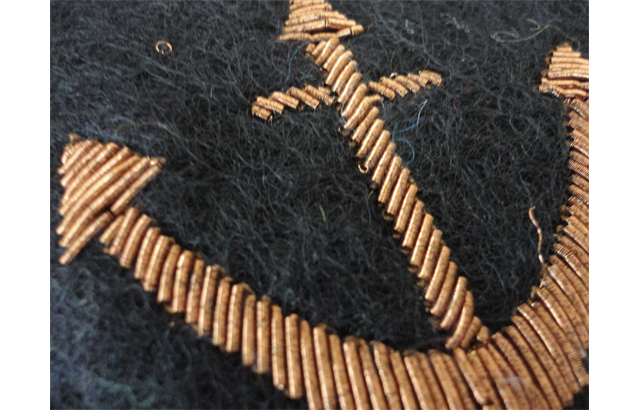 金モール手刺繍(ネパール)